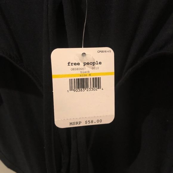 Free People bodysuit sz M NWT - Picture 3 of 3